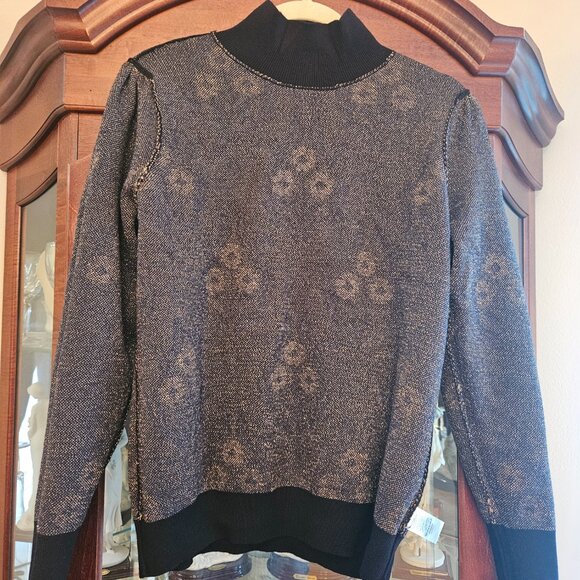 NWT Ann Taylor Floral Sweater - Picture 7 of 11